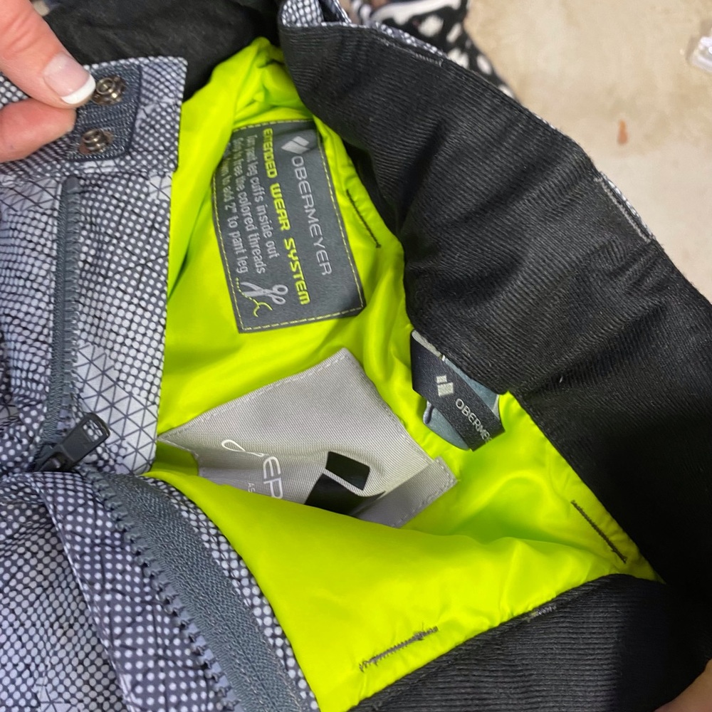 Kids Obermeyer sz 7 ski pant